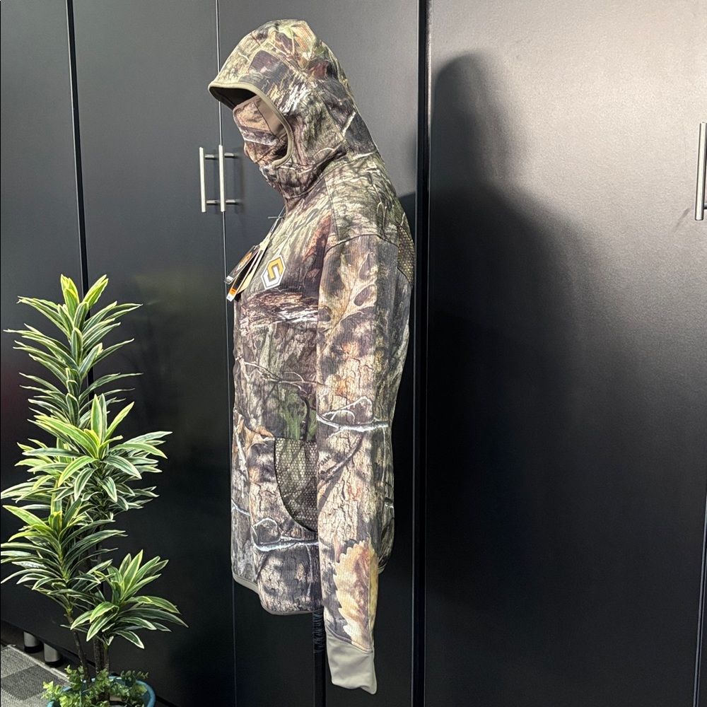 SCENTLOK Savanna Aero Raid MO Country DNA,Carbon Alloy,Early Season 1/4 zip Camo - Picture 6 of 16